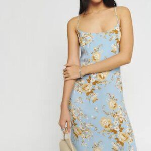 Reformation Dover Dress Heavenly - Size 8